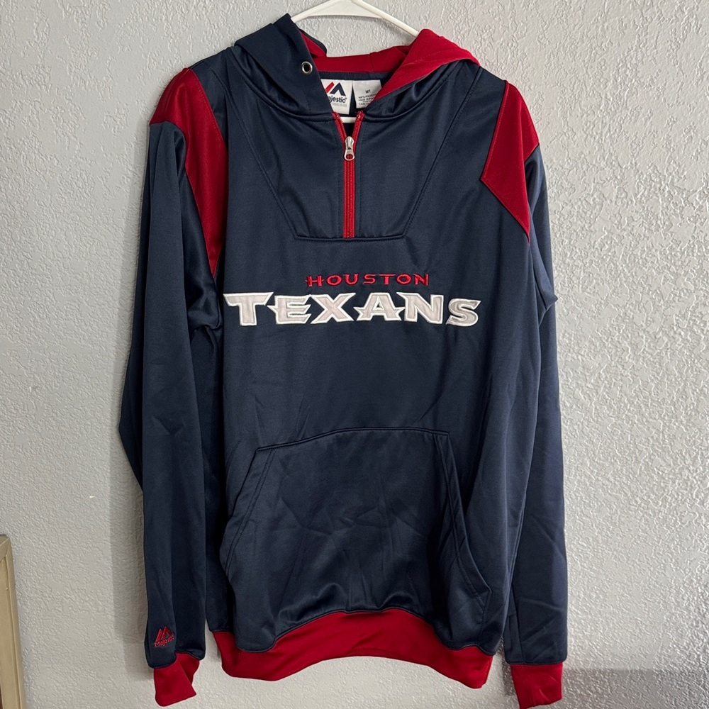 Houston Texans Navy and Red Hoodie